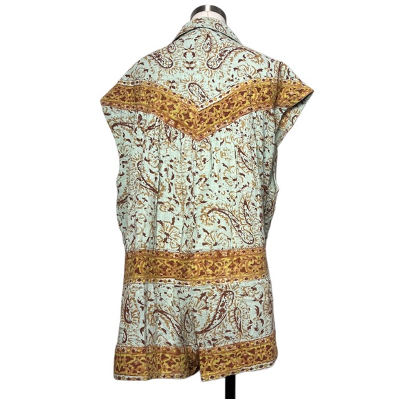 Free People Telly Floral Romper - Picture 6 of 10